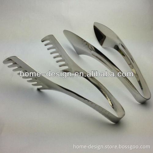 multi-function stainless steel banqueting food tong